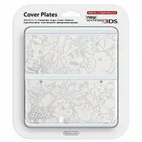 Nintendo 3DS - Video Game Accessories - Kisekae Plate - Super Smash Bros. series