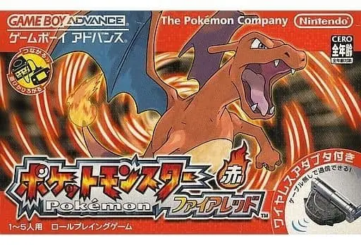 GAME BOY ADVANCE - Pokémon FireRed