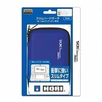 Nintendo 3DS - Pouch - Video Game Accessories (スリムハードポーチ ブルー(New3DS用))