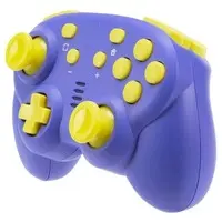 Nintendo Switch - Video Game Accessories - Game Controller (ジャイロコントローラー ミニ 無線タイプ パープル×イエロー[CY-NSGYCMB-PY])