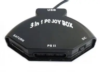 PlayStation 2 - Video Game Accessories (CYBER 3in1 コントローラアダプタ (PC用) [CY-3INA-BK])