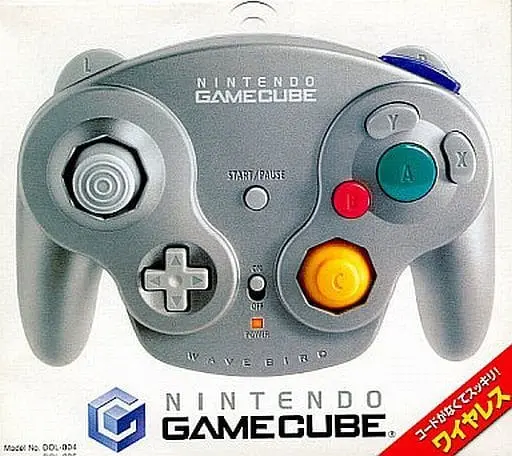 NINTENDO GAMECUBE - Video Game Accessories - Game Controller (ワイヤレスコントローラ ウェーブバード(状態：コントローラ状態難))