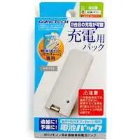 Wii - Video Game Accessories (置きラク!リモコンチャージ専用 電池パック(ホワイト))