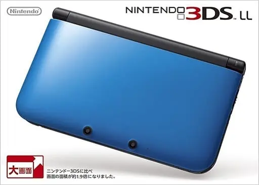 Nintendo 3DS - Nintendo 3DSLL (ニンテンドー3DSLL本体 ブルー×ブラック(状態：箱(内箱含む)状態難))