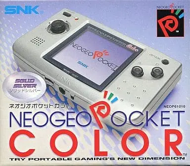 NEOGEO POCKET - Video Game Console (ネオ・ジオポケットカラー本体 ソリッドシルバー)