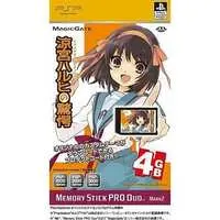 PlayStation Portable - Video Game Console - Memory Stick - The Melancholy of Haruhi Suzumiya