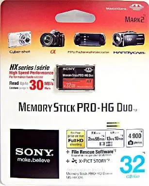 PlayStation Portable - Video Game Accessories - Memory Stick (メモリースティック PRO-HG DUO HX 32GB)