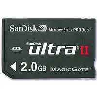 PlayStation Portable - Video Game Accessories - Memory Stick (サンディスク UltraII メモリースティック PRO Duo 2GB [SDMSPDH-2048-903])