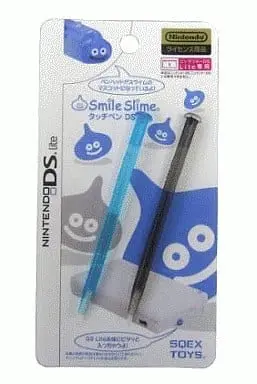 Nintendo DS - Touch pen - Video Game Accessories (スマイルスライム タッチペンDS Lite (クリアブルー＆クリアグレー))