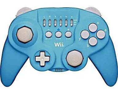 Wii - Game Controller - Video Game Accessories (クラシックコントローラ (ブルー))