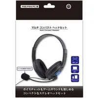 PlayStation 5 - Headset - Video Game Accessories (マルチ コンパクトヘッドセット (PS5/PS4/PC用))