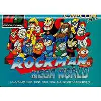 MEGA DRIVE - ROCKMAN MEGA WORLD (Mega Man: The Wily Wars)