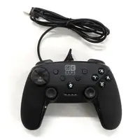 Nintendo Switch - Video Game Accessories - Game Controller (Switch対応 有線ゲームコントローラー(Black)[AH10383])