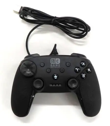 Nintendo Switch - Video Game Accessories - Game Controller (Switch対応 有線ゲームコントローラー(Black)[AH10383])