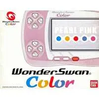 WonderSwan - Wonder Swan Color (ワンダースワンカラー本体 パールピンク(状態：箱(内箱含む)状態難))