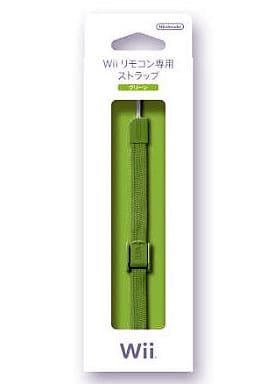 Wii - Video Game Accessories (Wiiリモコン専用ストラップ(グリーン))