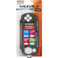 PlayStation Portable - PSP-3000 (シリコンケース(クリアブラック・PSP-3000用))