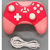 Nintendo Switch - Video Game Accessories (ワイヤレスゲームコントローラー(ピンク)[HD-7200])