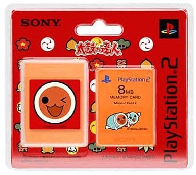 PlayStation 2 - Memory Card - Video Game Accessories - Taiko no Tatsujin