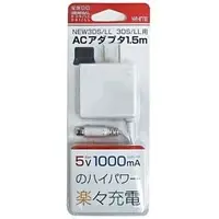 Nintendo 3DS - Video Game Accessories - AC adapter (ACアダプタ 1.5m ホワイト)