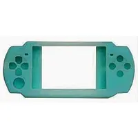 PlayStation Portable - Video Game Accessories (シリコンジャケット(ミントグリーン・PSP2000専用))