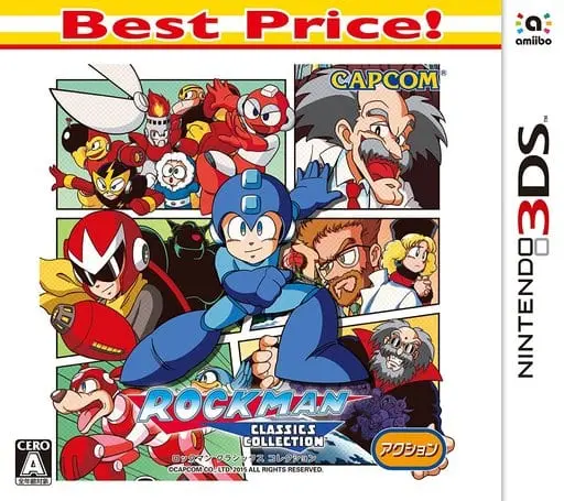 Nintendo 3DS - Rockman Classics Collection (Mega Man Legacy Collection)