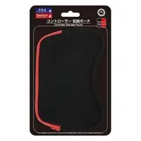 PlayStation 4 - Pouch - Video Game Accessories (コントローラー収納ポーチ ブラック/レッド(PS4/Switch用))