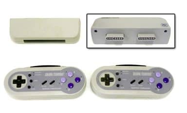 SUPER Famicom - Video Game Accessories (デュアルターボ コードレスコントローラー(パッド*2))