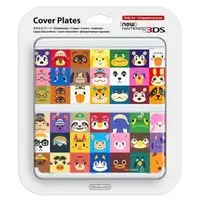 Nintendo 3DS - Video Game Accessories - Kisekae Plate - Animal Crossing series