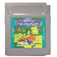 GAME BOY - Bart Simpson's Escape from Camp Deadly - No Box No Manual