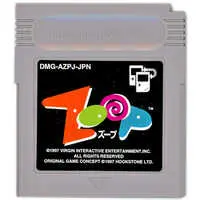 GAME BOY - ZOOP - No Box No Manual