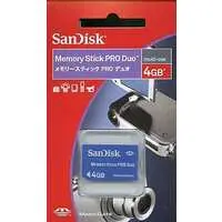 PlayStation Portable - Video Game Accessories (SanDisk MemoryStick Pro Duo 4GB)