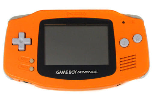 GAME BOY ADVANCE - Video Game Console (ゲームボーイアドバンス本体 オレンジ(状態：箱(内箱含む)状態難))