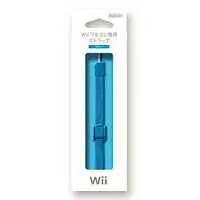 Wii - Video Game Accessories (Wiiリモコン専用ストラップ(ブルー))