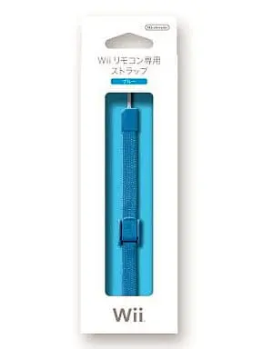 Wii - Video Game Accessories (Wiiリモコン専用ストラップ(ブルー))
