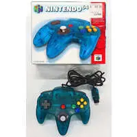 NINTENDO64 - Video Game Accessories - Game Controller (英語版 コントローラブロス(アイスブルー))