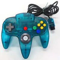 NINTENDO64 - Video Game Accessories - Game Controller (英語版 コントローラブロス(アイスブルー))