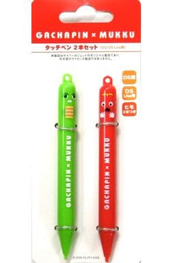 Nintendo DS - Touch pen - Video Game Accessories (タッチペン2本セット ガチャピン×ムック)