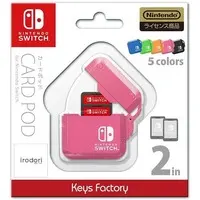 Nintendo Switch - CARD POD (カードポッド ピンク)