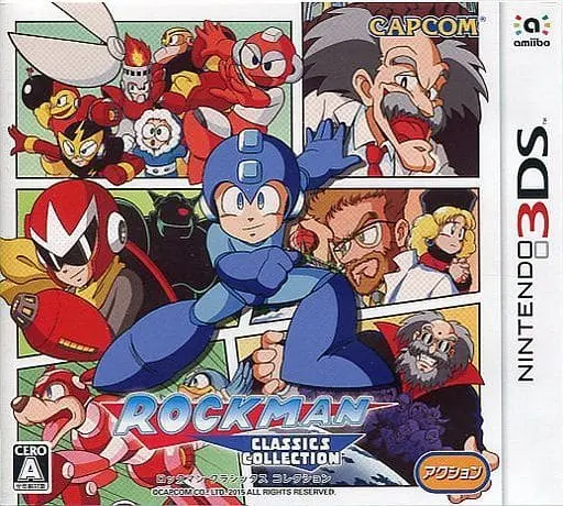 Nintendo 3DS - Rockman Classics Collection (Mega Man Legacy Collection)