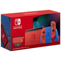 Nintendo Switch - Video Game Console (Nintendo Switch本体 マリオレッド×ブルー セット(状態：箱(内箱含む)状態難)) - No Box No Manual