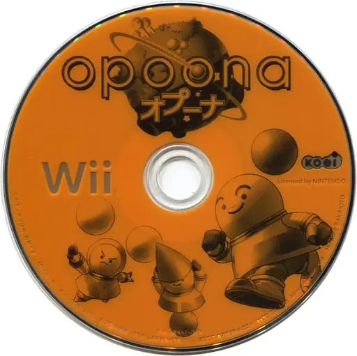 Wii - Opoona - No Box No Manual