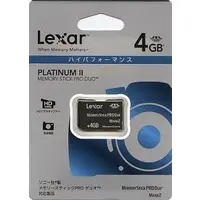 PlayStation Portable - Video Game Accessories - Memory Stick (PLATINUM II メモリースティックPRO Duo 4GB [LMSPD4GBBBJP])