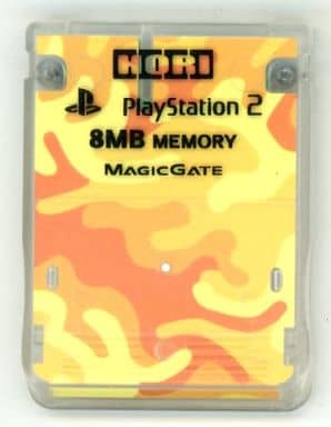 PlayStation 2 - Memory Card - Video Game Accessories (PlayStation2 専用メモリーカード(8MB) 迷彩イエロー)