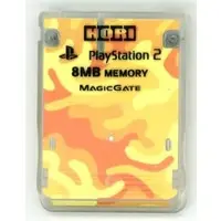 PlayStation 2 - Memory Card - Video Game Accessories (PlayStation2 専用メモリーカード(8MB) 迷彩イエロー)