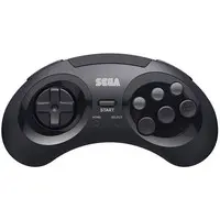 MEGA DRIVE - Video Game Accessories (TGAUS SEGA Genesis Wirelesss メガドライブコントローラ 8ボタン ブラック)