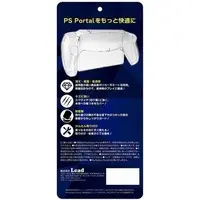 PlayStation 5 - Case - Video Game Accessories (PS Portal用 ポリカーボネートクリアハードケース ブラック)