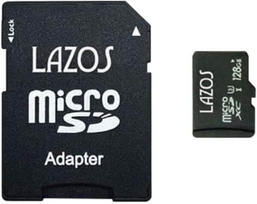 Nintendo Switch - Memory Card - Video Game Accessories (microSDXCメモリーカード CLASS10 128GB (SD変換アダプタ付き)[L-128MSD10-U3])