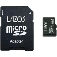 Nintendo Switch - Memory Card - Video Game Accessories (microSDXCメモリーカード CLASS10 128GB (SD変換アダプタ付き)[L-128MSD10-U3])