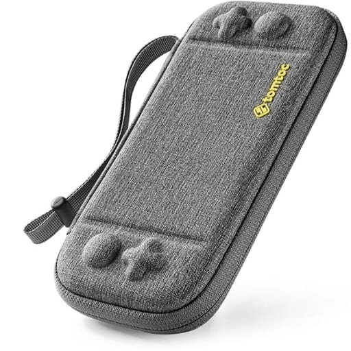 Nintendo Switch - Video Game Accessories (tomtoc Slim Protective Case for Switch Lite(Gray)[A05-011G])
